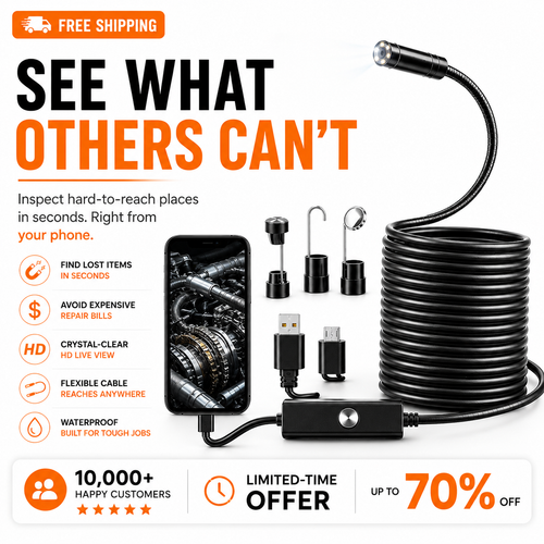 FlexScope™ HD Inspection Camera