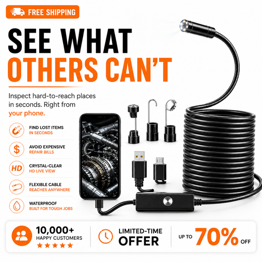 FlexScope™ HD Inspection Camera