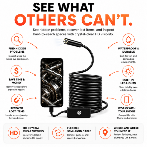 FlexScope™ HD Inspection Camera