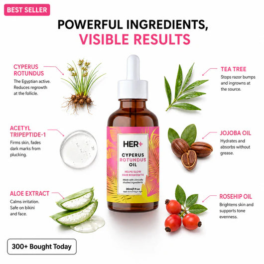 Her+ Anti-Hair Growth Oil
