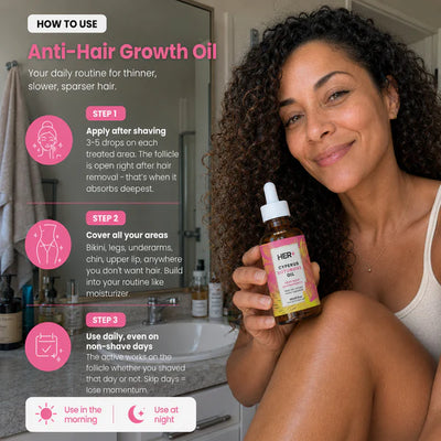 Her+ Anti-Hair Growth Oil