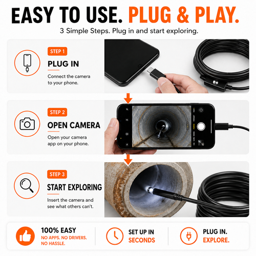 FlexScope™ HD Inspection Camera